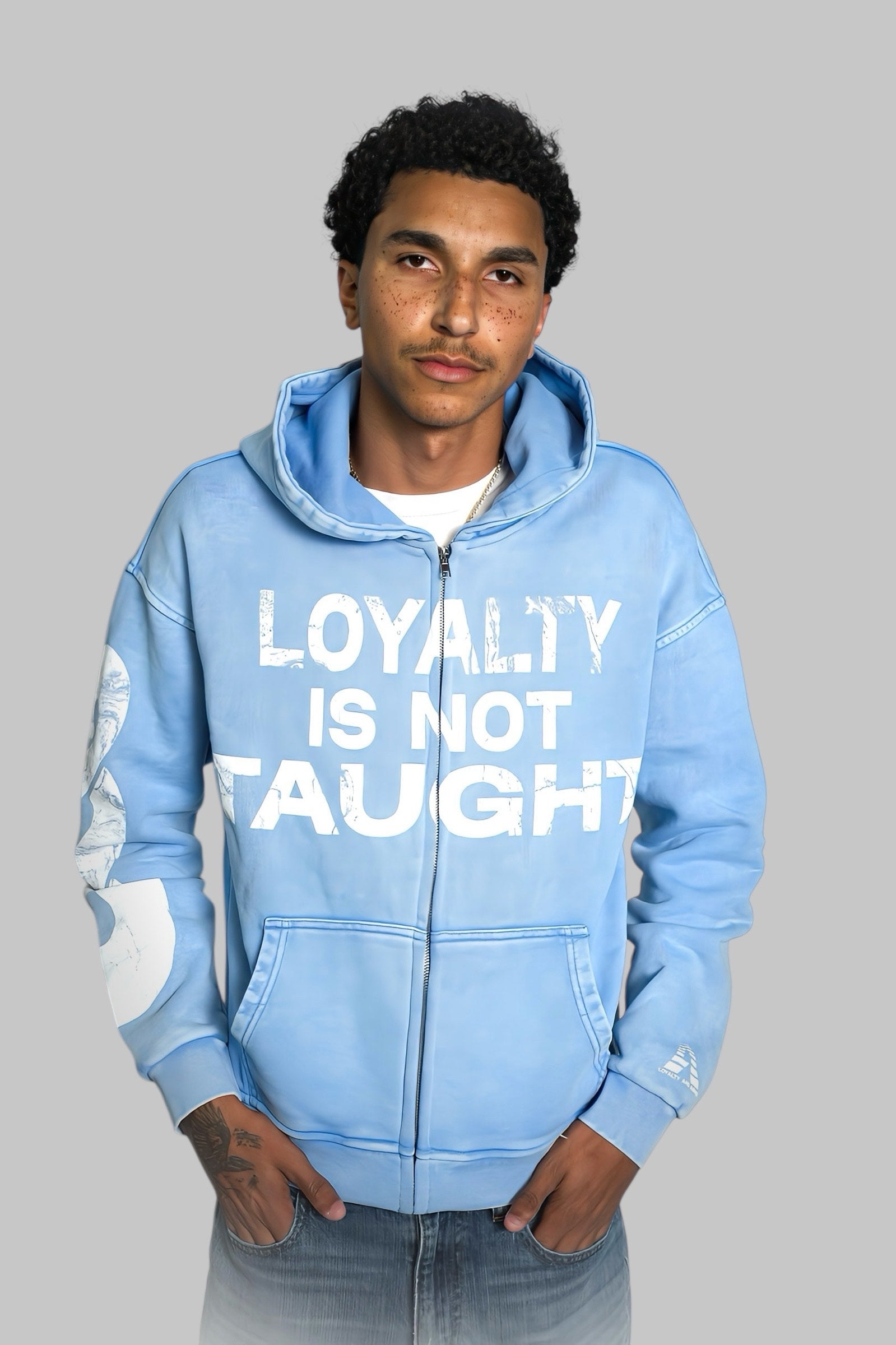 Loyalty Is Not Taught Full Zip Hoodie